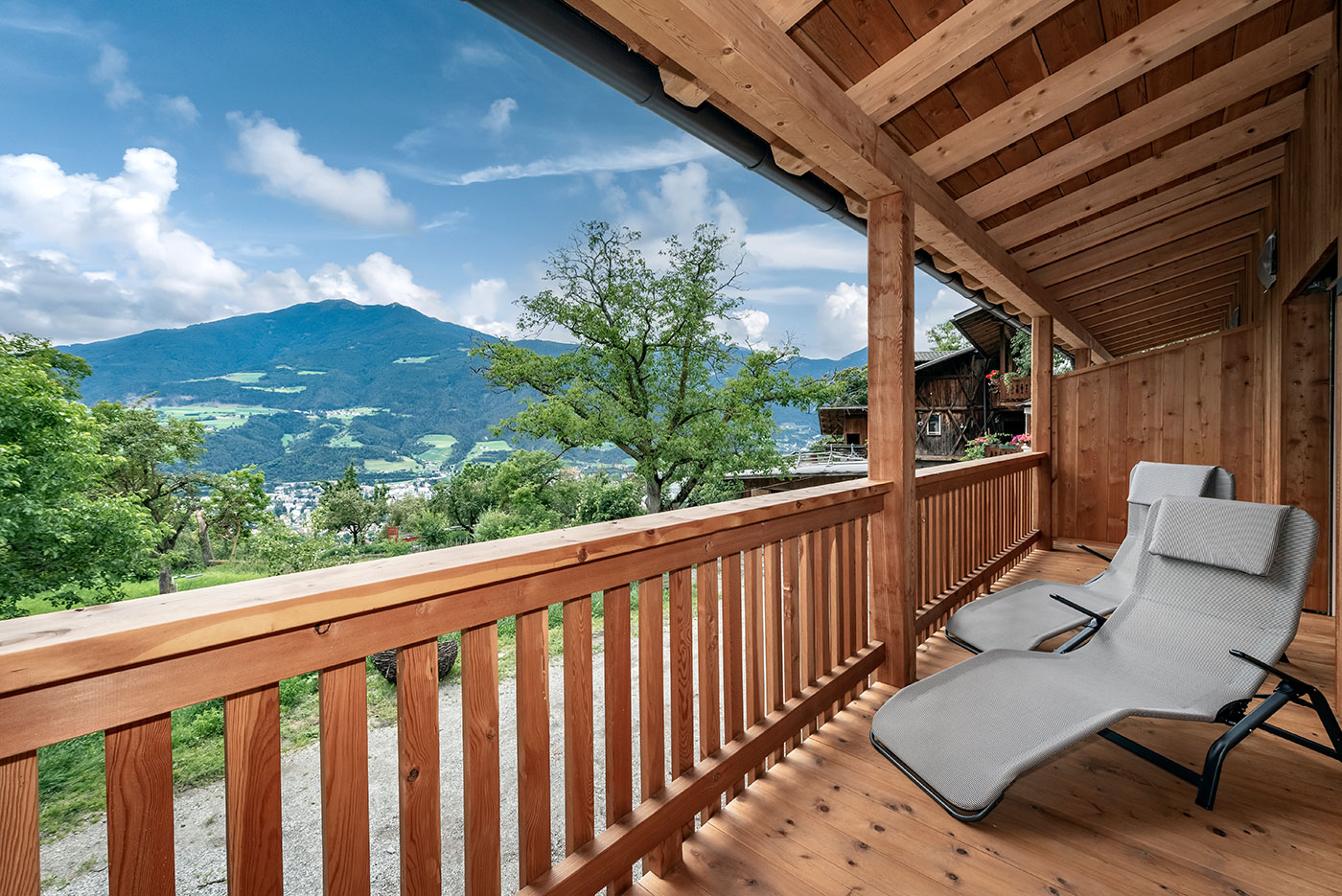 Ferienwohnungen Brixen Ausblick